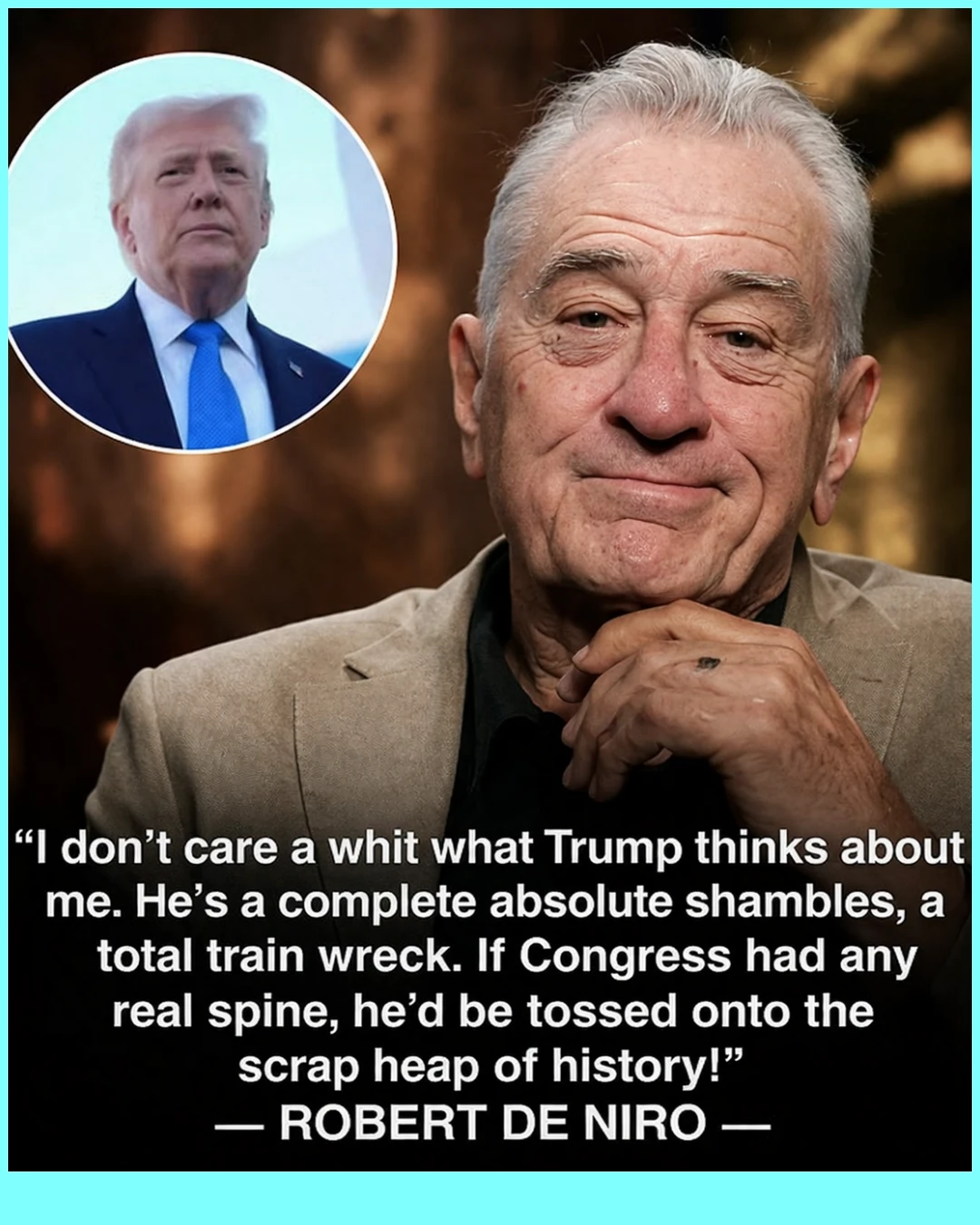 HOLLYWOOD VS WHITE HOUSE: Robert De Niro DROPS 13 WORDS THAT IGNITE FIRESTORM AFTER Donald Trump RESPONSE 009
