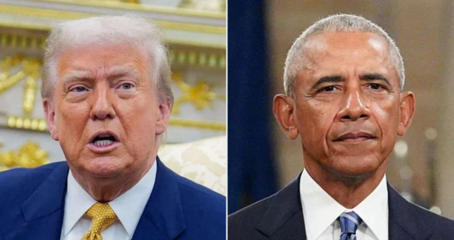 Trump Trolls Obama, Biden With Harsh Labels On Presidential Photos