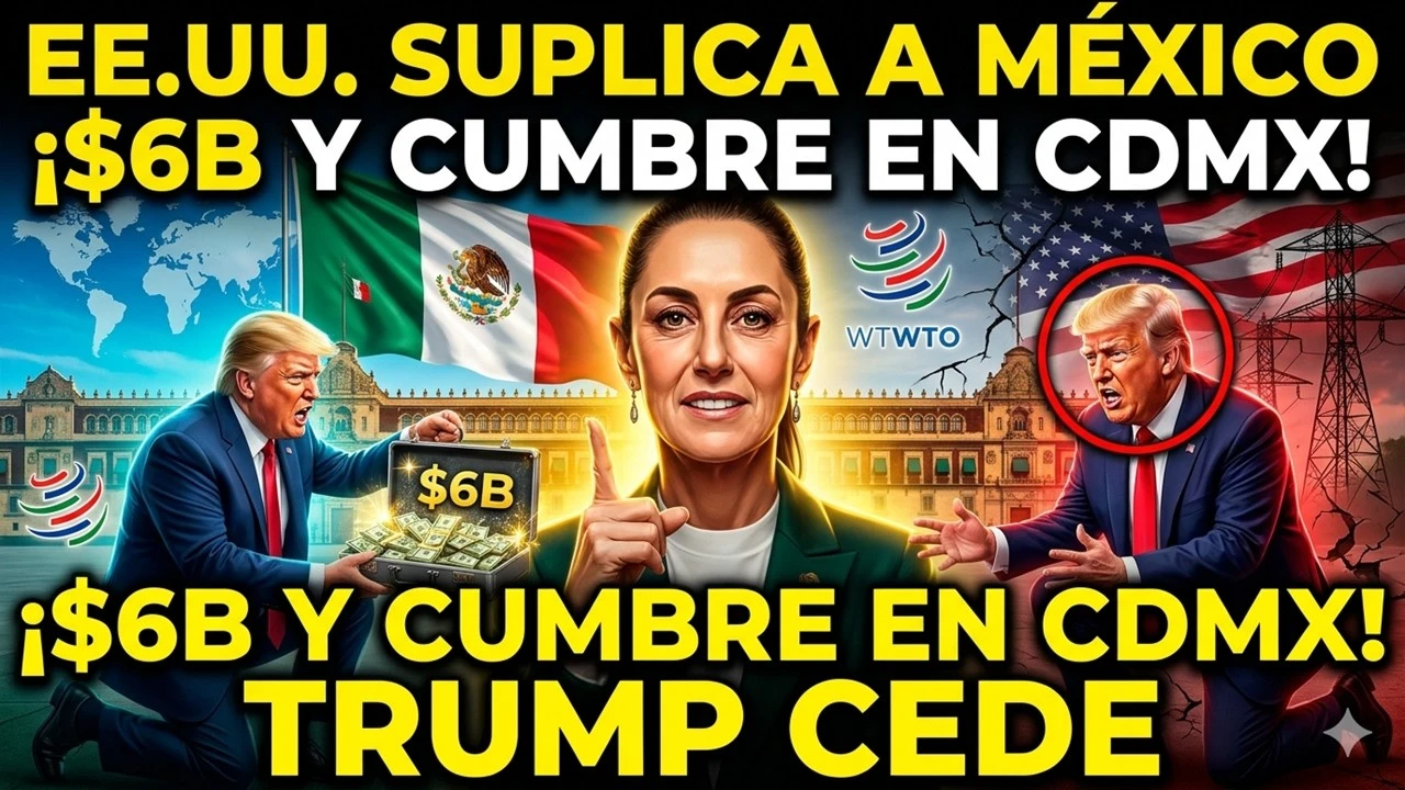 ÚLTIMA HORA: Choque diplomático sacude el orden mundial — México y EE.UU. frente a frente en la OMC