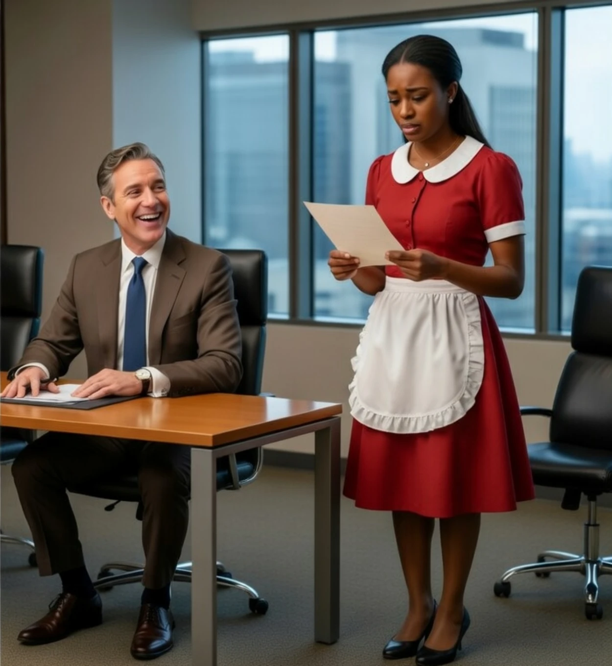 “Translate This and My Salary is Yours,” Millionaire Laughed —The Maid Did… and His Jaw Dropped