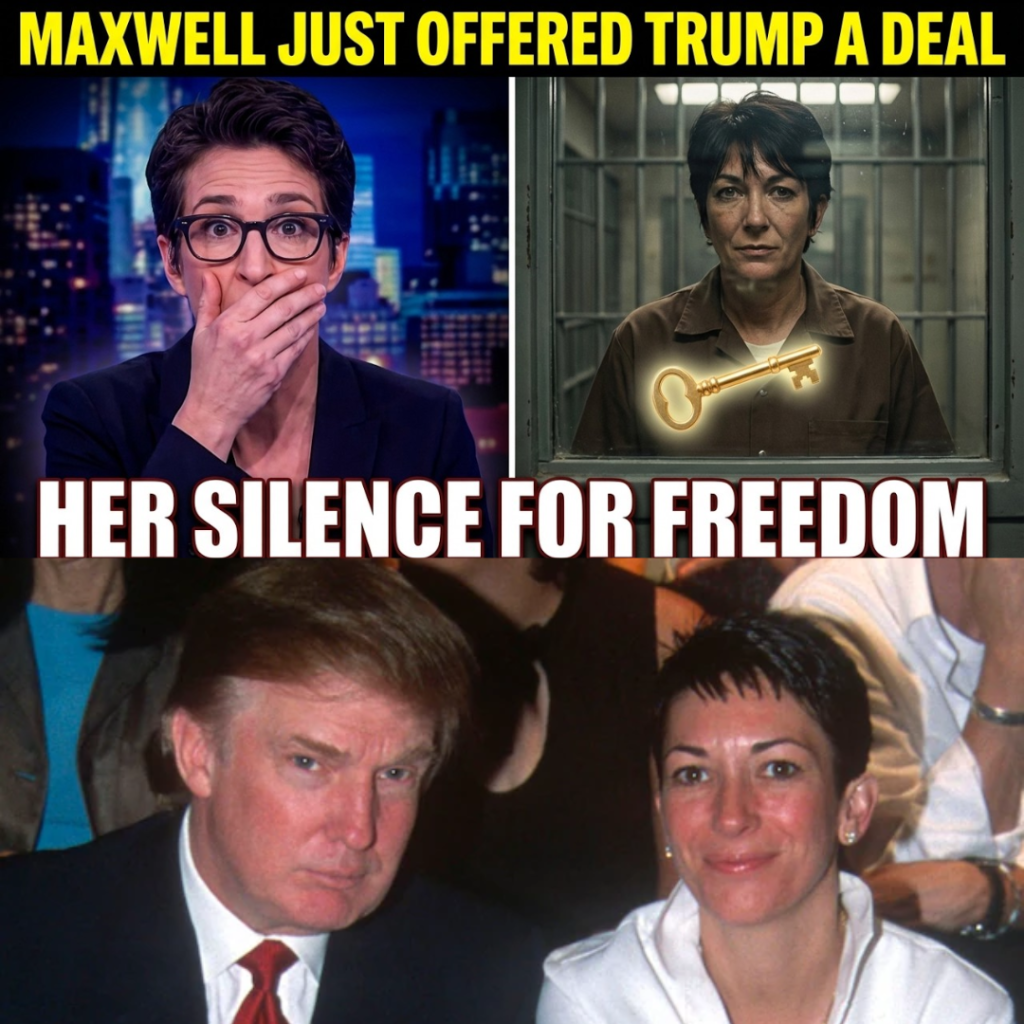 Ghislaine Maxwell Reportedly Offers Trump a Deal Amid DOJ Spying Allegations, Fueling Epstein Cover-Up Theories