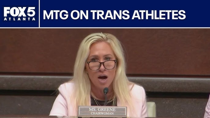 BREAKING NEW: MARJORIE TAYLOR GREENE’S SHOCKING STATEMENT ON TRANS ATHLETES SPARKS MAJOR POLITICAL FIRESTORM.c1