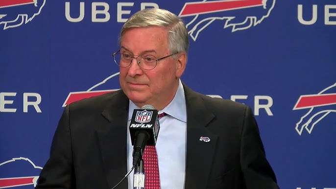 Owner Terry Pegula has submitted 50GB of evidence to the NFL to sue the referees following the controversial loss to the Broncos