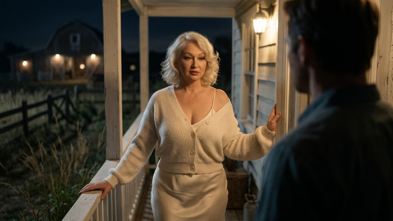 After the Funeral, My Widowed Neighbor Knocked on My Door at 2 Am