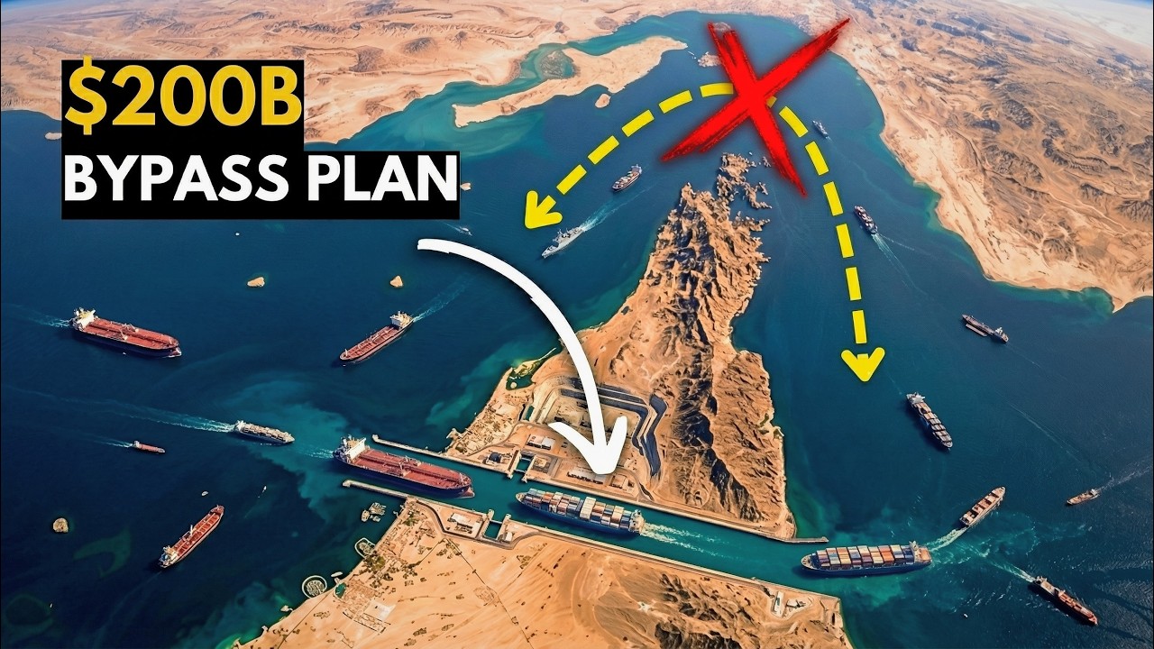 The $200B Mega Canal Plan to Bypass the Strait of Hormuz — Is It Possible?