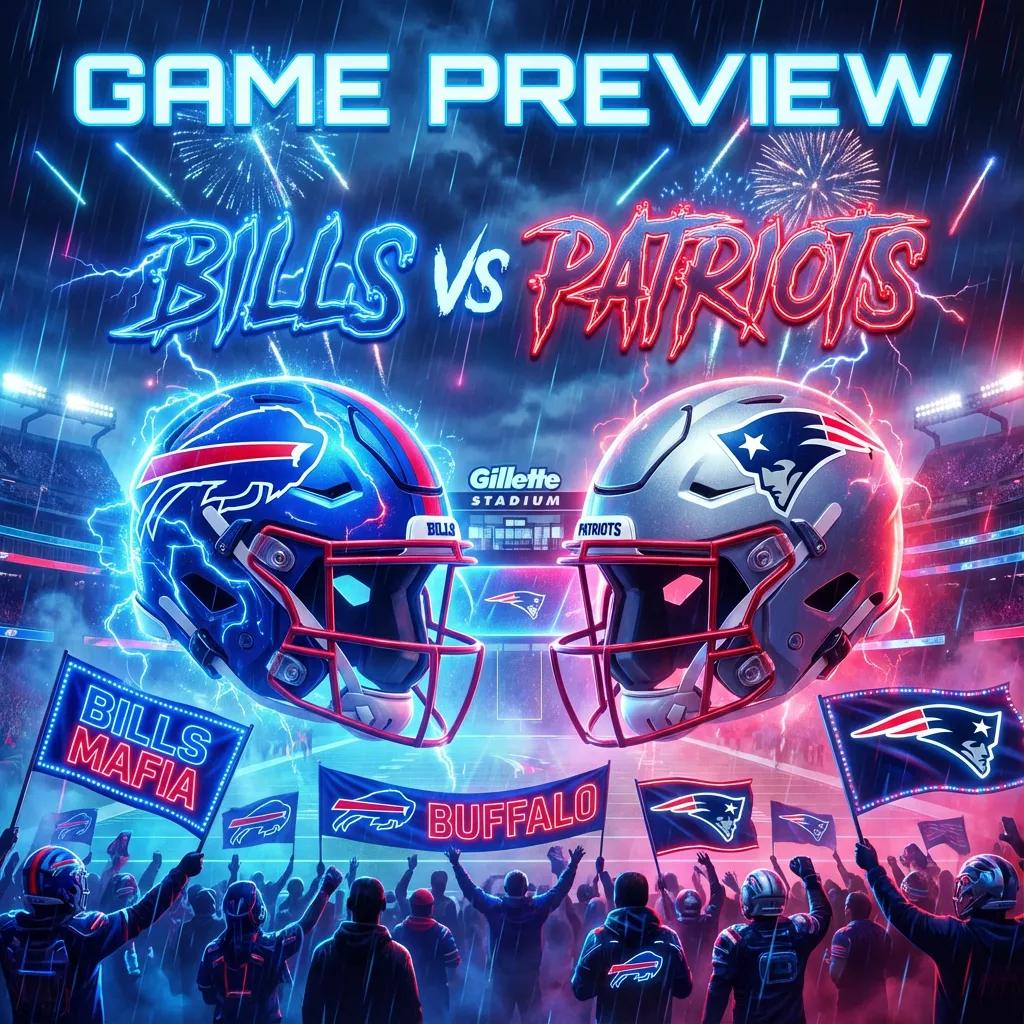 How to Watch Buffalo Bills vs. New England Patriots Week 15: Game Info, Recent Form, Odds & Injury Updates