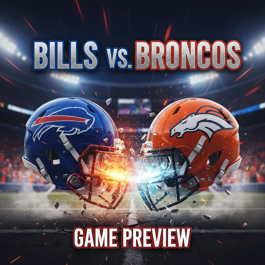 High-Stakes AFC Divisional Round Clash: Buffalo Bills Face Denver Broncos in a Rematch Thriller at Mile High