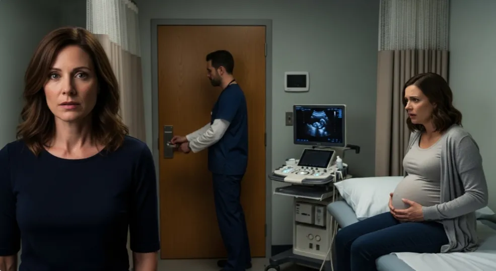 The day my doctor turned off the ultrasound, locked the door, and quietly begged me to leave my husband before I went home