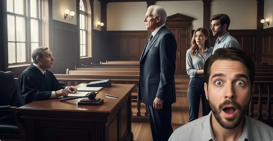 The day my daughter dragged me into court to take my life away, the judge looked up