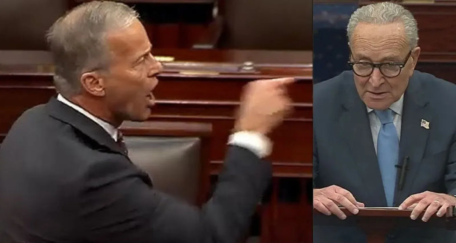 Thune Erupts in Rare Anger, Blasts Dems for ‘Holding Government Hostage’ Amid Shutdown