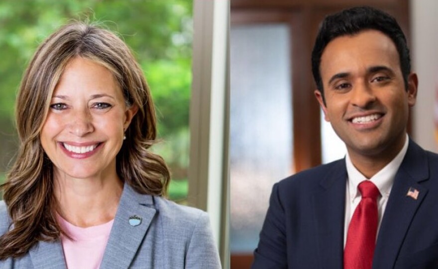  OHIO GOVERNOR RACE. EXPLODES: RAMASWAMY & ACTON LOCK IN RUNNING MATES IN POLITICAL POWER PLAY.c1