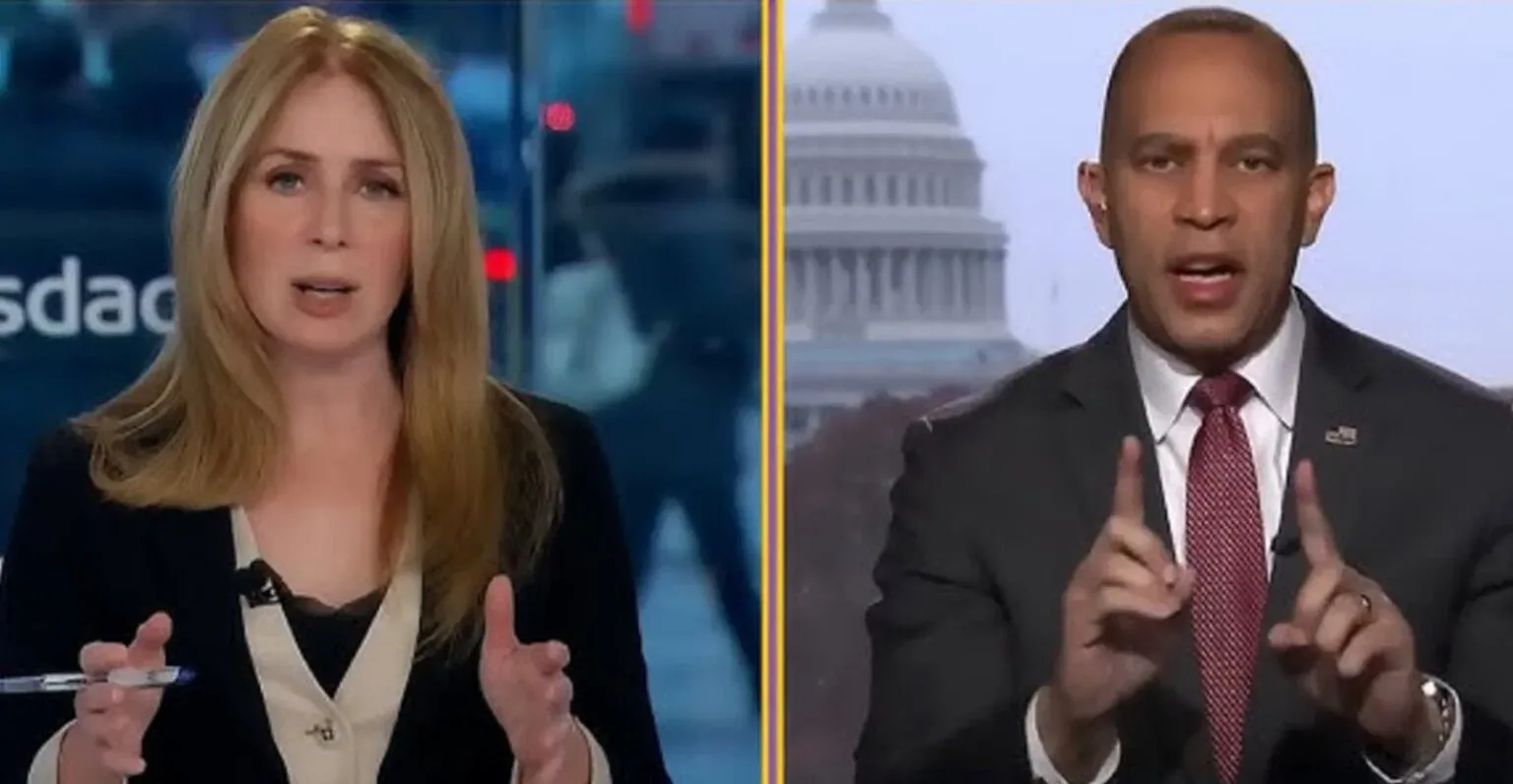 Hakeem Jeffries Forced to Acknowledge Trump Secured the Border